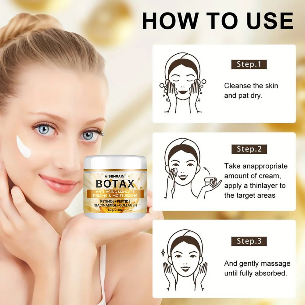 HISENRAIN Botax – Creme Facial Anti-idade com Hidratação Profunda.