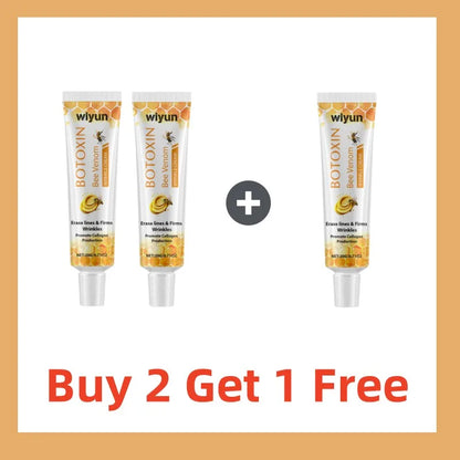 Crema antiarrugas con veneno de abeja mágico